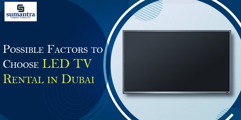 LED TV Rental in Dubai